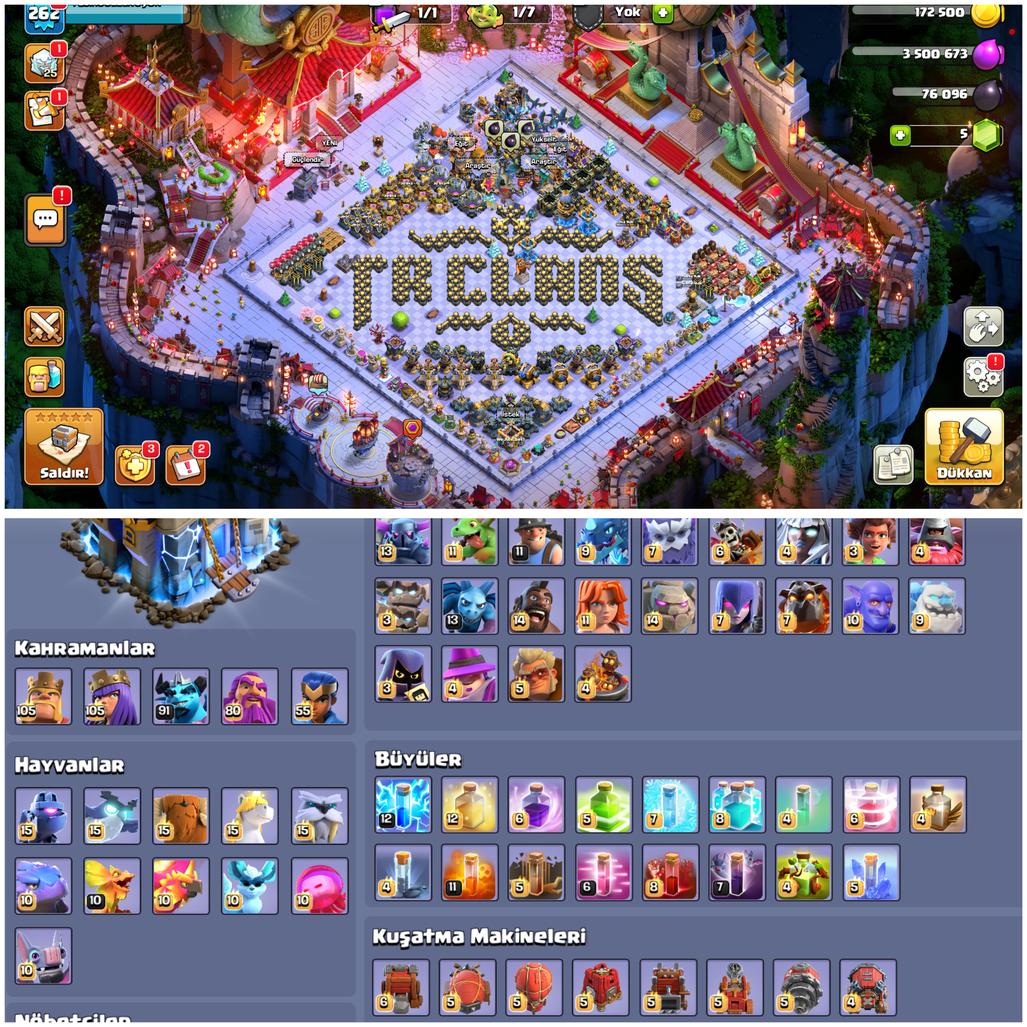 TH18⚡️COC | • 6721 SAVAŞ YILDIZI | TR'NİN EN İYİ