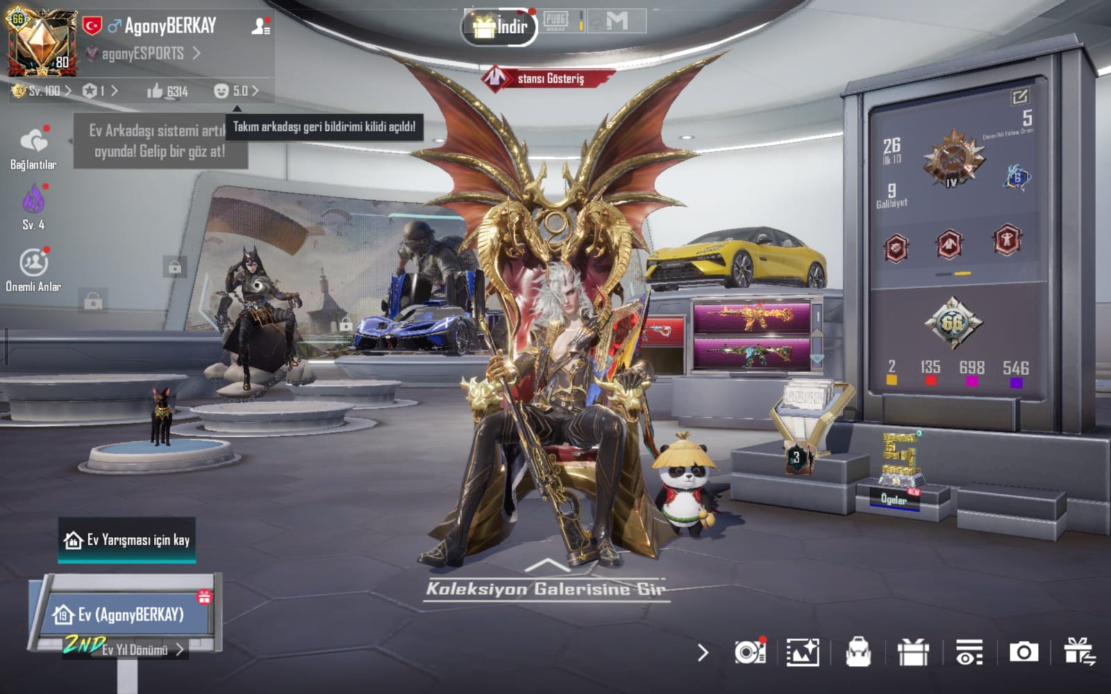 135 destansı 2 spor arabalı 2tane xsuit 4sv